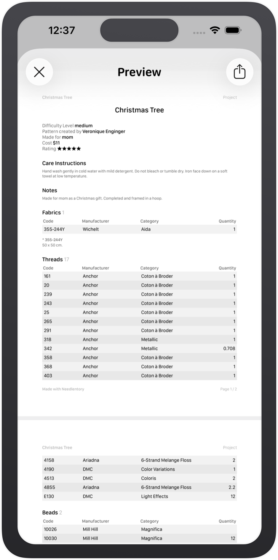 Export to PDF