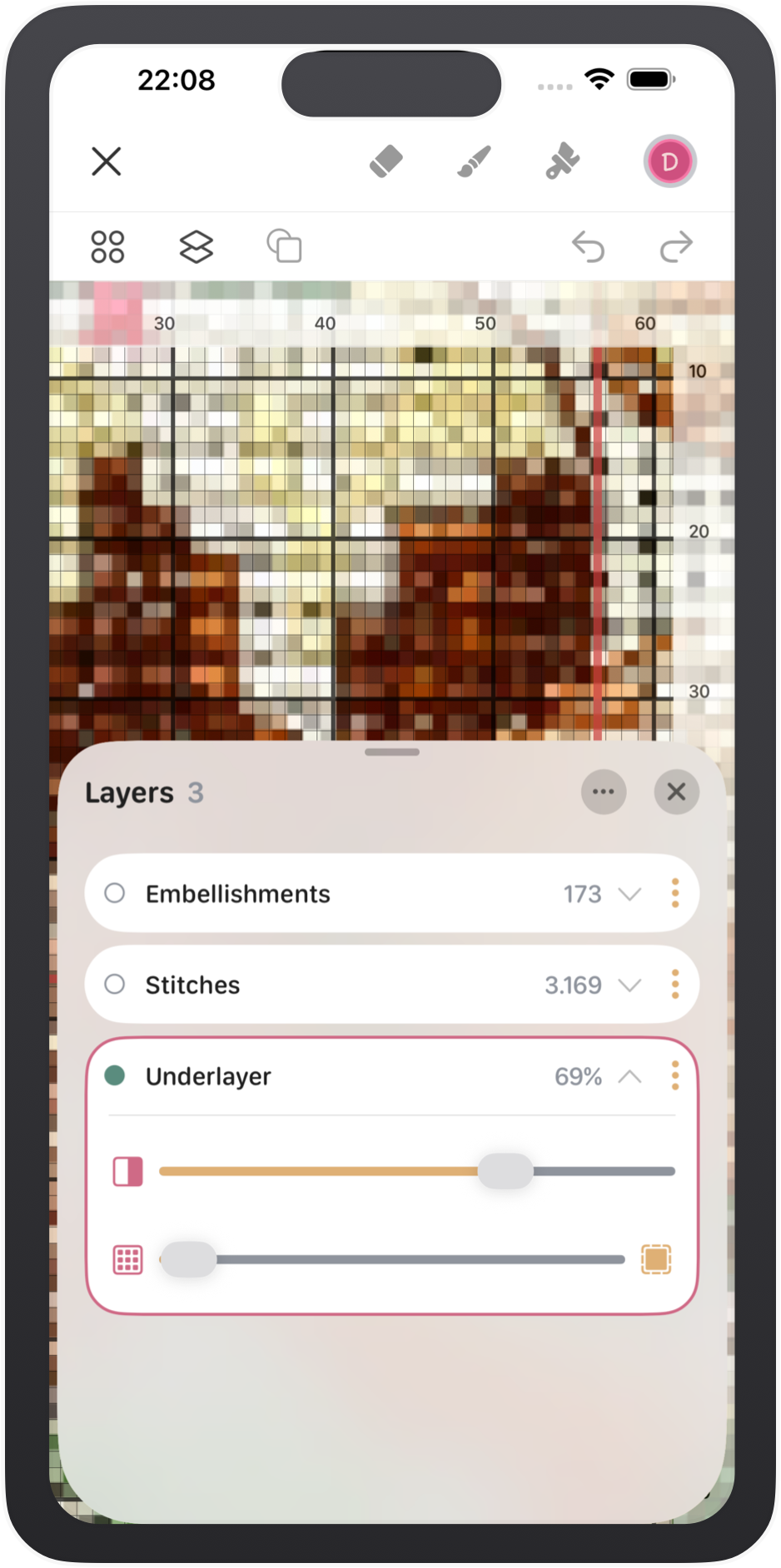Designing Underlayer