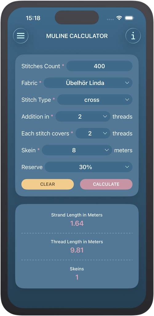 Thread Calculator